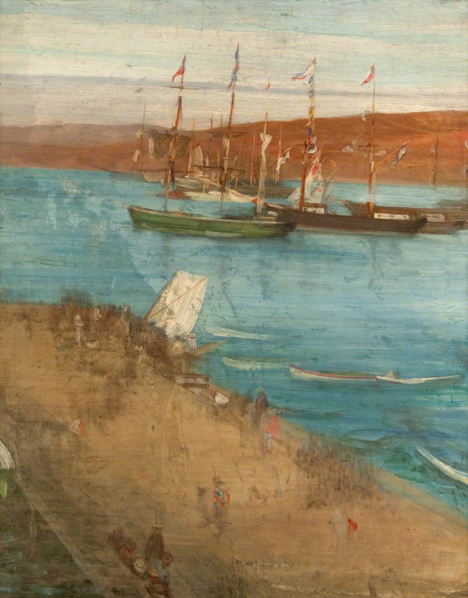 Reproduction du tableau « Le lendemain de la révolution : Valparaiso - James Abbott McNeill Whistler » par Alpha Reproduction en peinture à l’huile