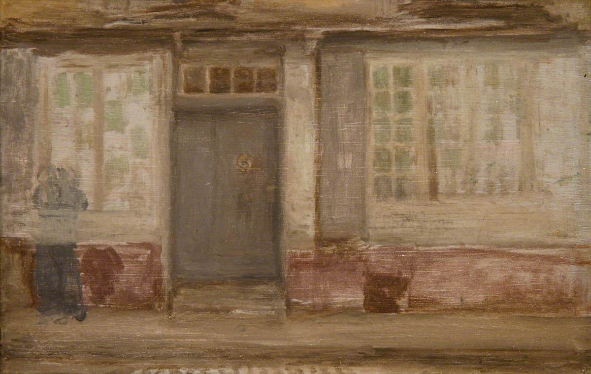 Reproduction du tableau « Le Logement du Prêtre, Dieppe - James Abbott McNeill Whistler » par Alpha Reproduction en peinture à l’huile