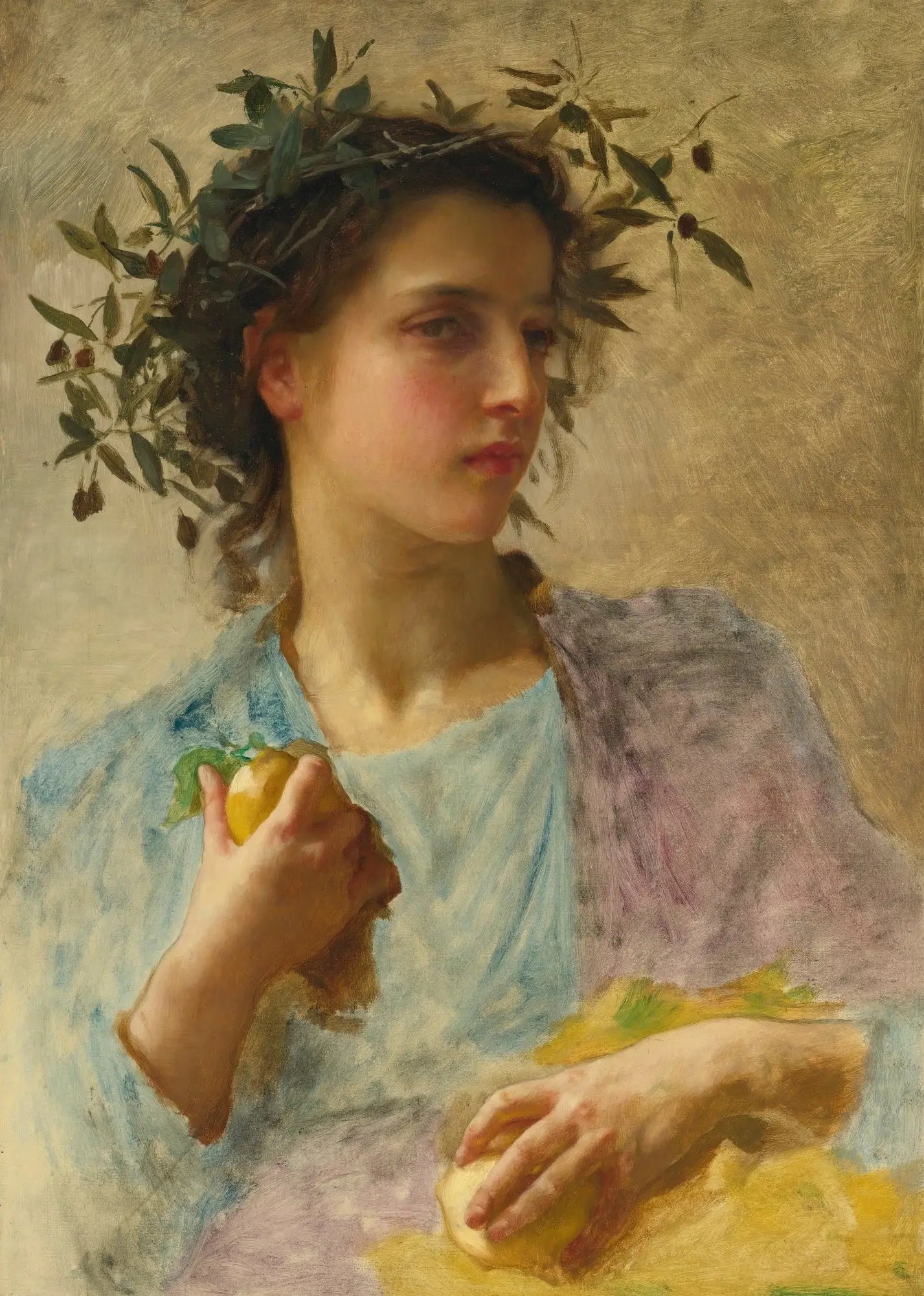 Reproduction du tableau « Été - Bouguereau » par Alpha Reproduction en peinture à l’huile
