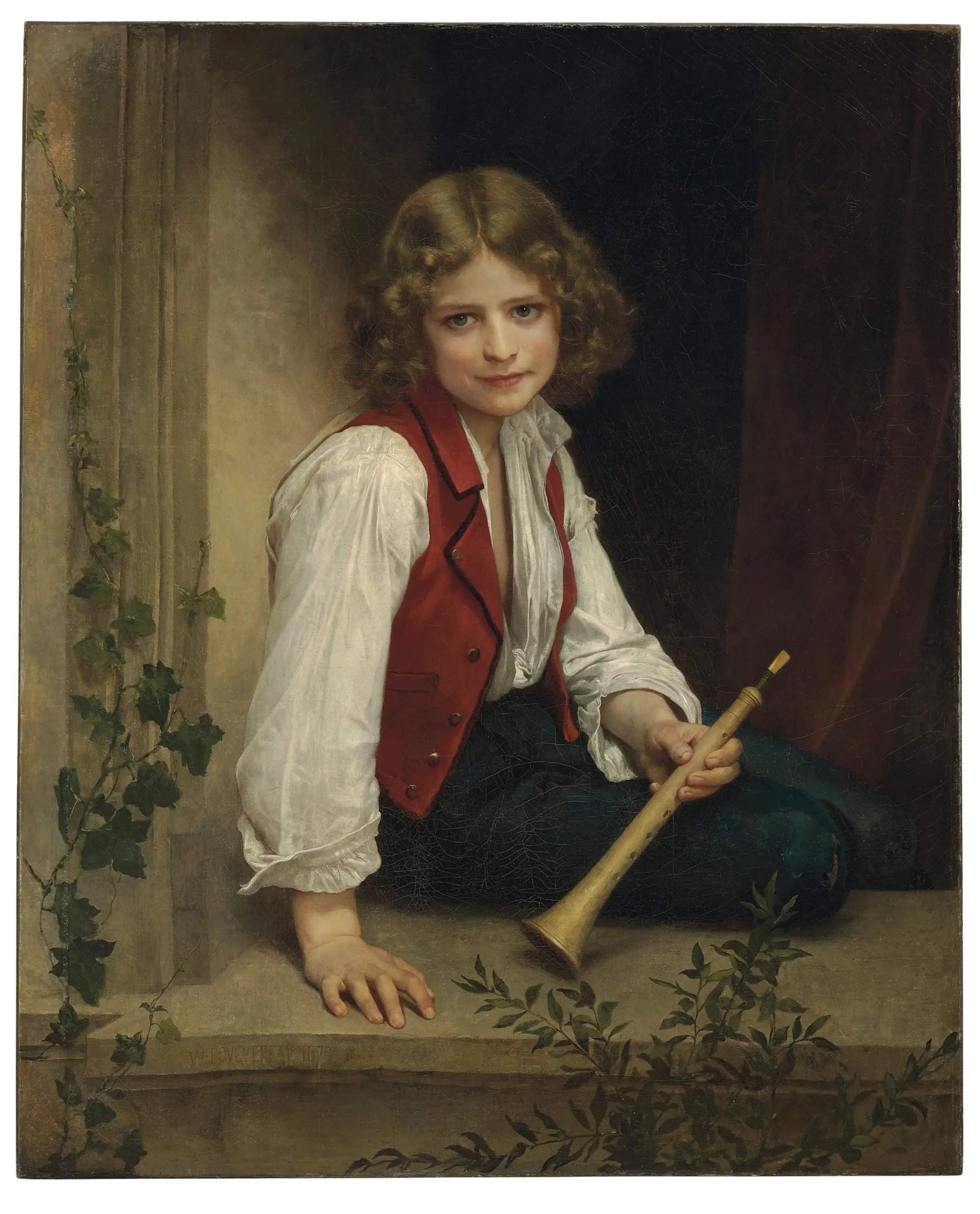 Reproduction du tableau « Pifferaro - Bouguereau » par Alpha Reproduction en peinture à l’huile