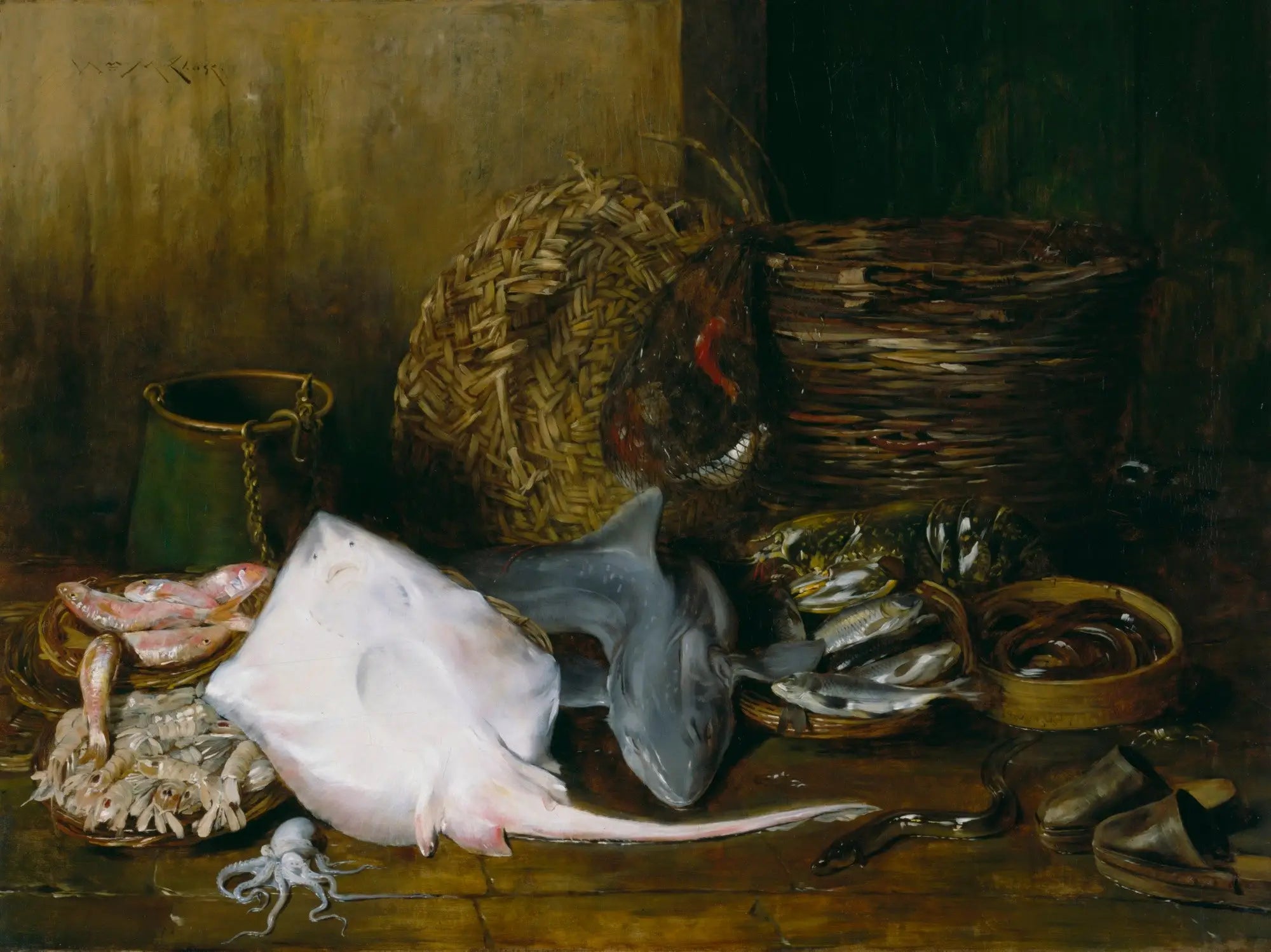 Le rendement des eaux - William Merritt Chase - Alpha Reproduction