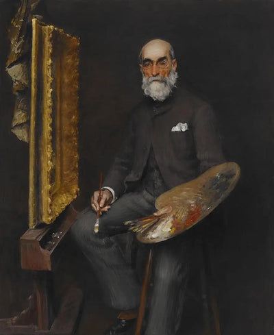 Worthington Whittredge - William Merritt Chase - Alpha Reproduction