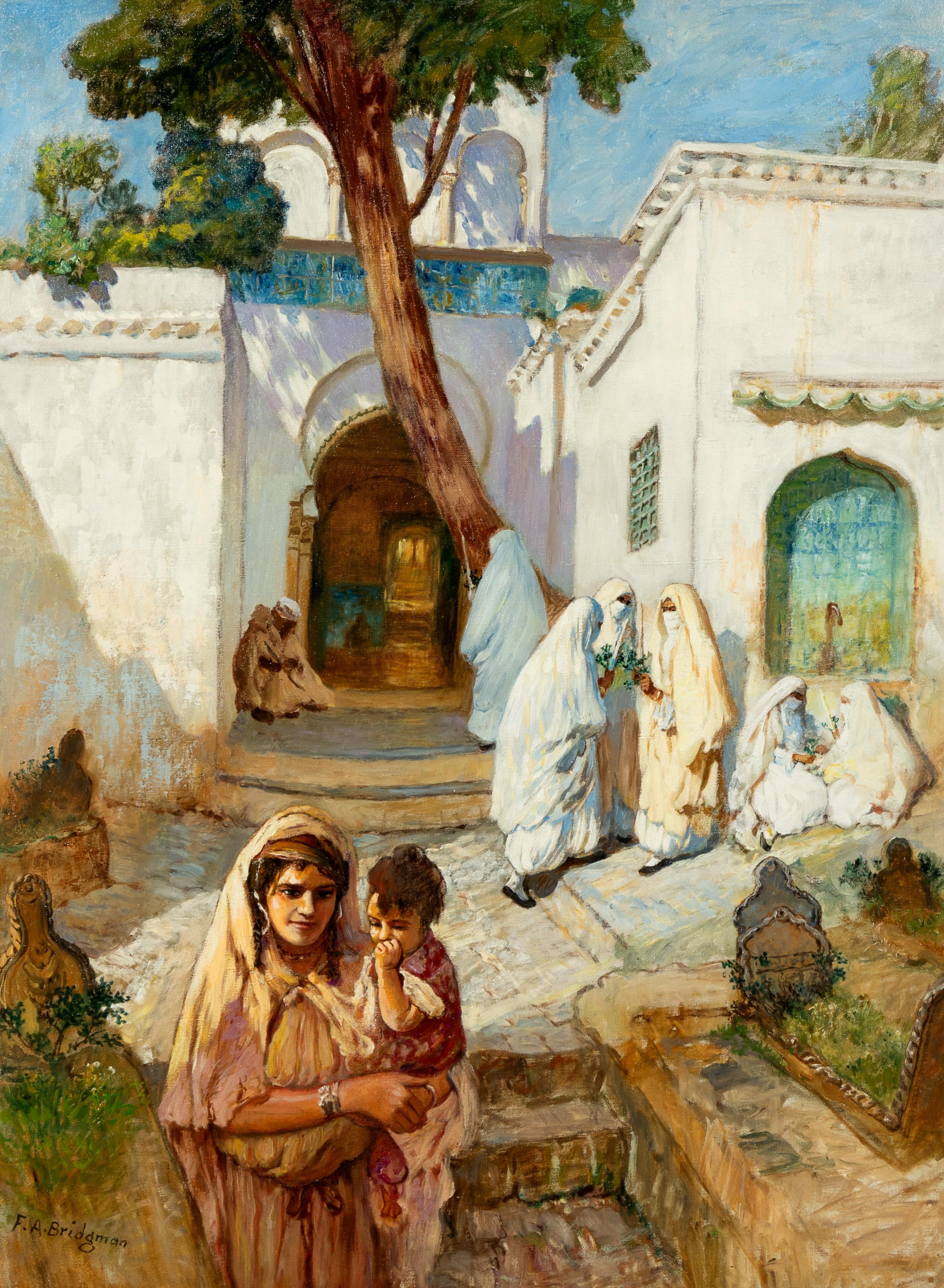 Femmes près de Sidi Abderrahman - Frederick Arthur Bridgman