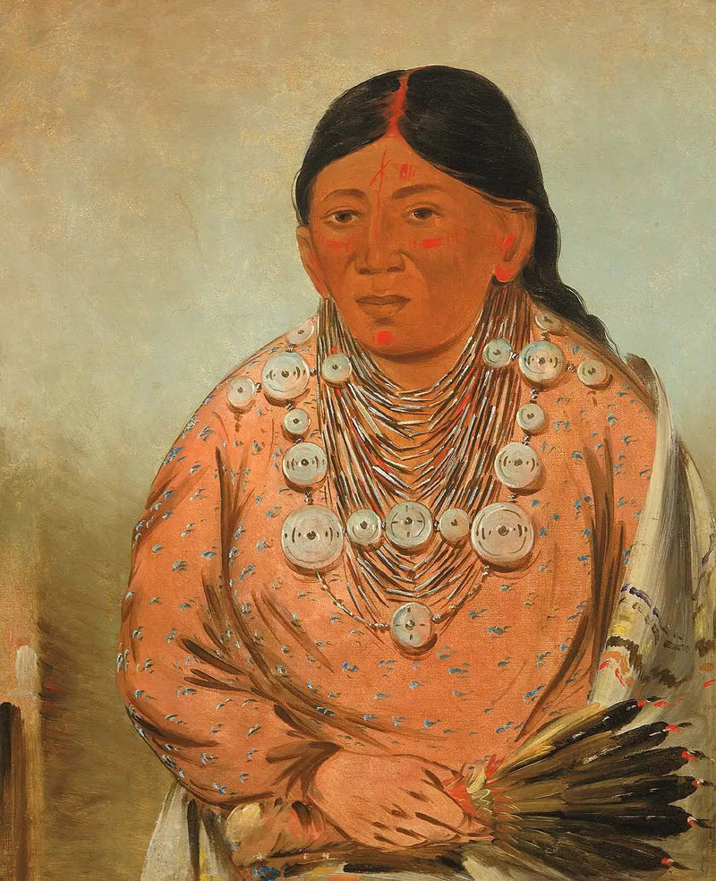 아트-티-와트-오-미, 한 여성 - 조지 캐틀린

Source:
A'h-tee-wát-o-mee, une femme - George Catlin