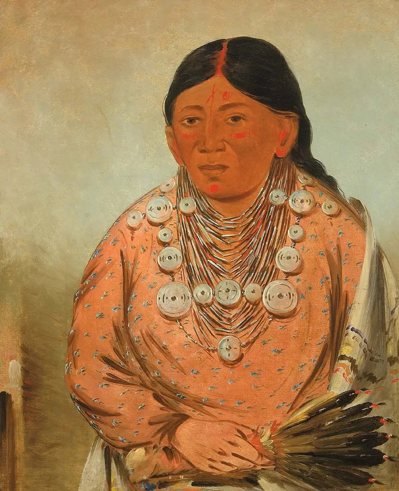 아트-티-와트-오-미, 한 여성 - 조지 캐틀린

Source:
A'h-tee-wát-o-mee, une femme - George Catlin