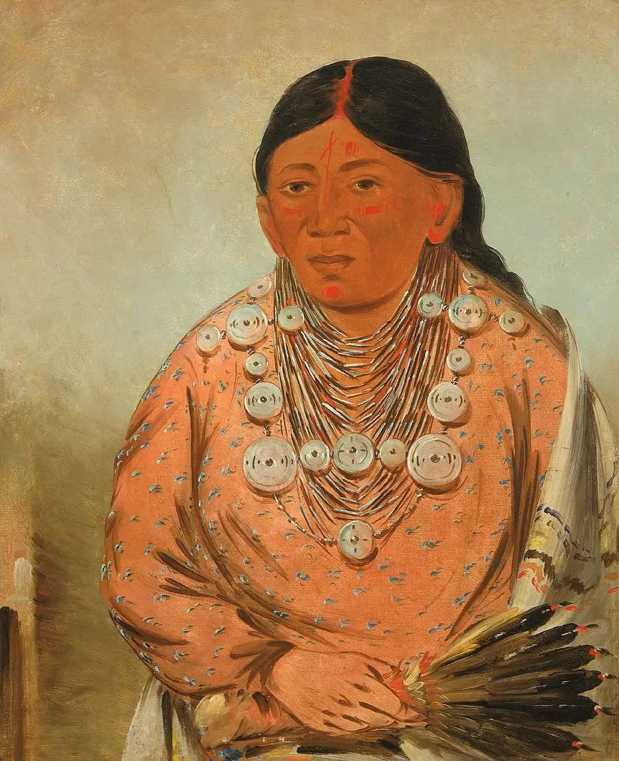아트-티-와트-오-미, 한 여성 - 조지 캐틀린

Source:
A'h-tee-wát-o-mee, une femme - George Catlin