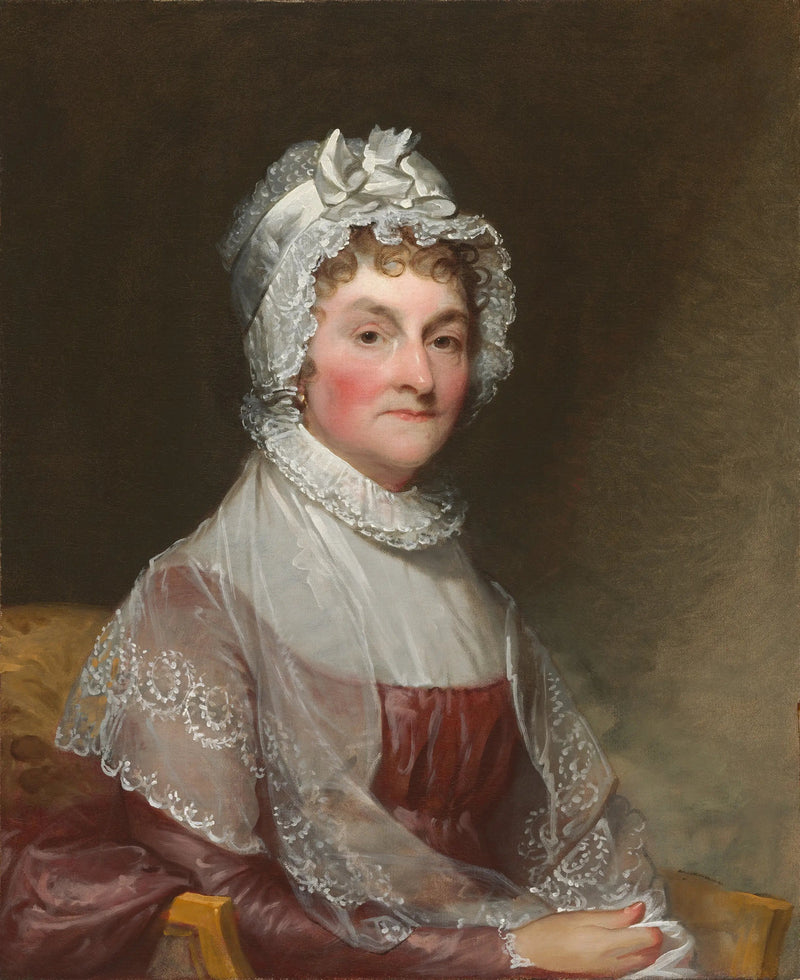 아비게일 스미스 아담스 (존 아담스 부인) - 길버트 스튜어트

Source:
Abigail Smith Adams (Mme John Adams) - Gilbert Stuart