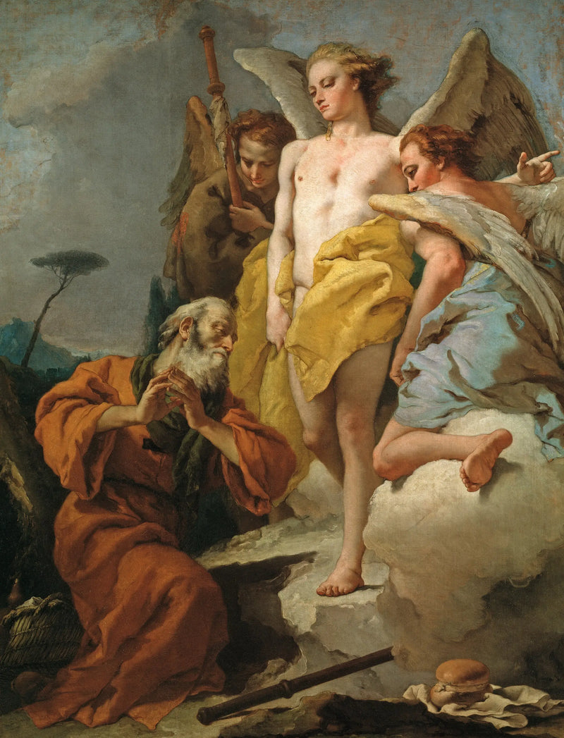 아브라함과 세 천사 - 조반니 바티스타 티에폴로

Source:
Abraham et les trois anges - Giovanni Battista Tiepolo