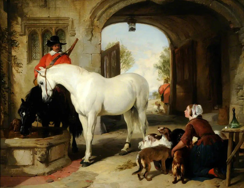 말 사료 급여 - 에드윈 헨리 랜드시어

Source:
Abreuvement des chevaux - Edwin Henry Landseer
