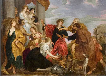 아킬레우스는 리코메데의 소녀들을 인정한다 - 앙투안 반 다이크

Source:
Achille reconnaît les filles de Lycomède - Antoine van Dyck