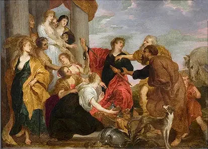 아킬레우스는 리코메데의 소녀들을 인정한다 - 앙투안 반 다이크

Source:
Achille reconnaît les filles de Lycomède - Antoine van Dyck