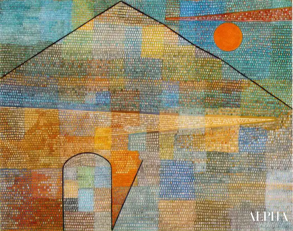 ad parnassum - Paul Klee - Reproductions de tableaux et peintures haut de gamme