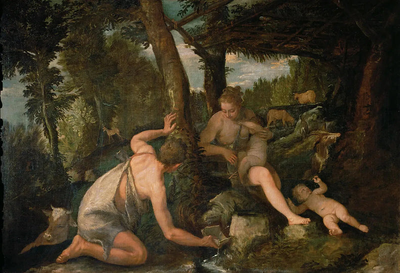 아담과 이브가 낙원에서 쫓겨난 후 - 폴 베로네제

Source:
Adam et Eve après l'expulsion du paradis - Paul Véronèse