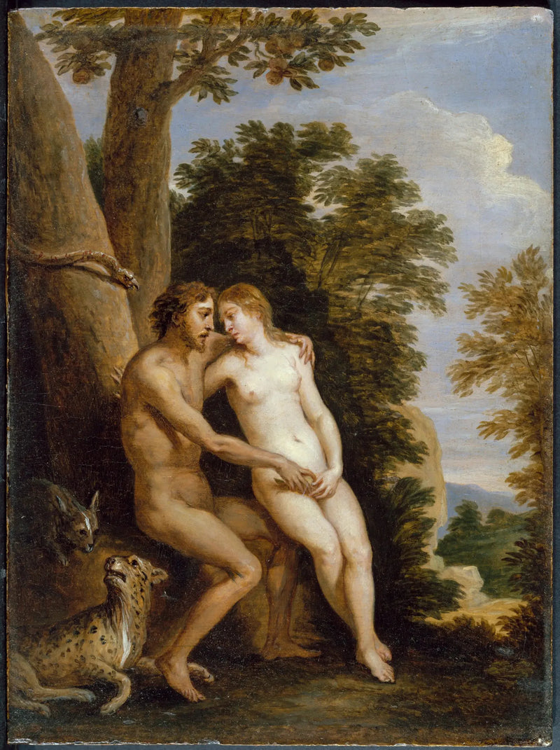 아담과 이브가 천국에서 - 다윗 테니에르 더 쥬네

Source:
Adam et Eve au paradis - David Teniers le Jeune