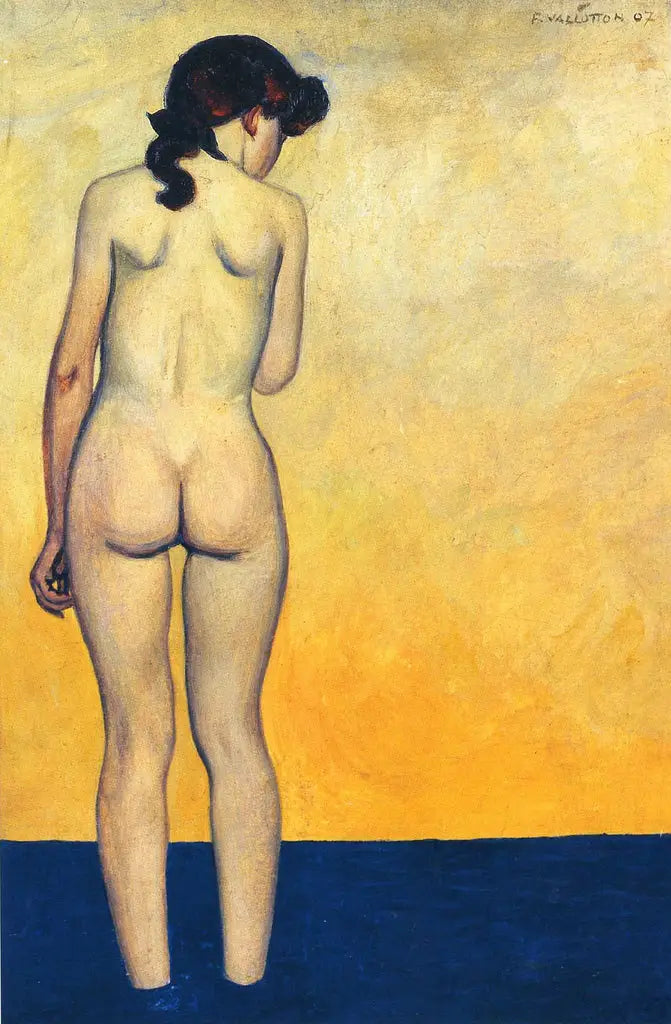 물에 들어가는 청소년 - 펠릭스 발로통

Source:
Adolescente entrant dans l'eau - Félix Vallotton