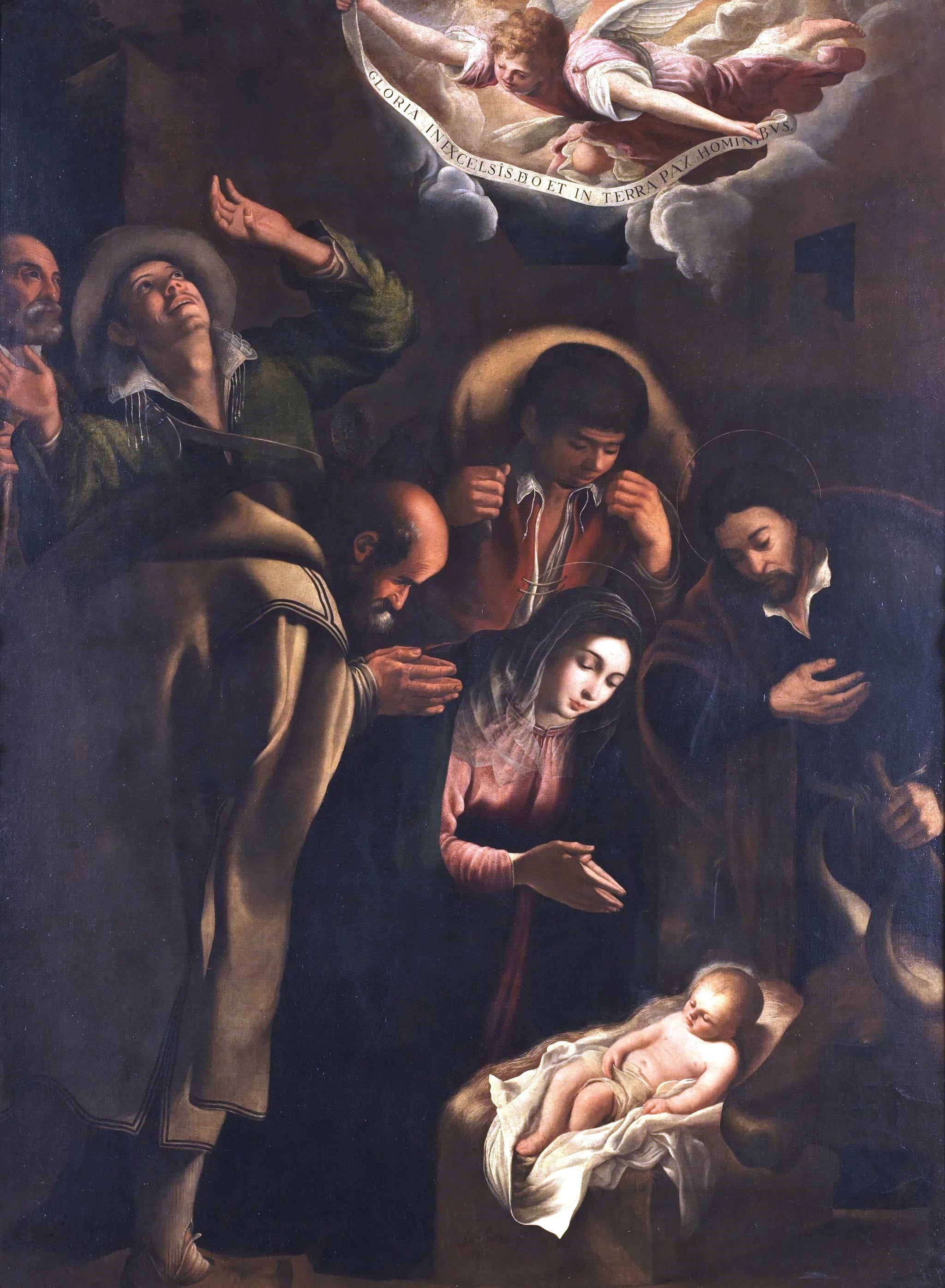 L'Adoration des bergers - Antonio de Lanchares