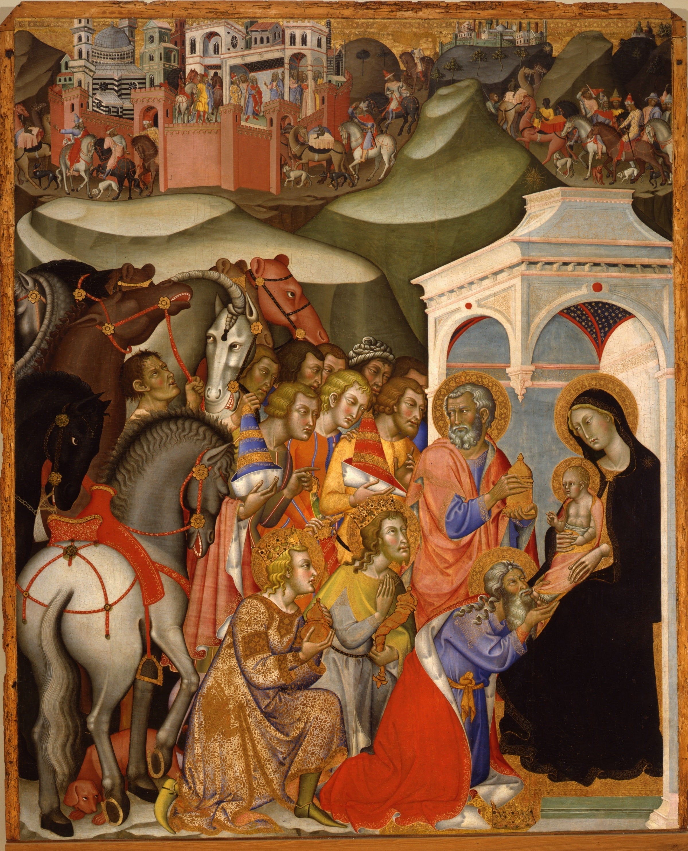 Adoration des mages - Bartolo di Fredi - Alpha Reproduction