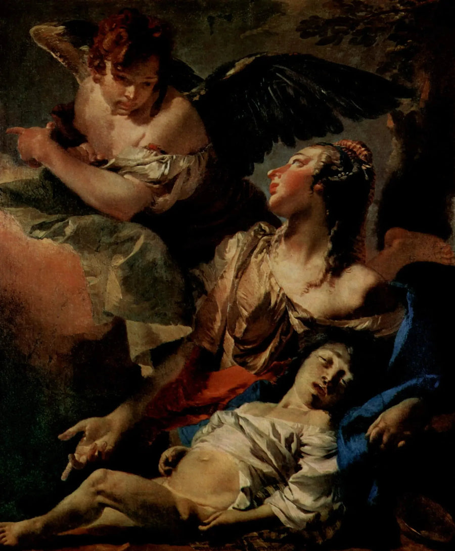 아가르와 이스마엘이 사막에서 - 조반니 바티스타 티에폴로

Source:
Agar et Ismaël dans le désert - Giovanni Battista Tiepolo