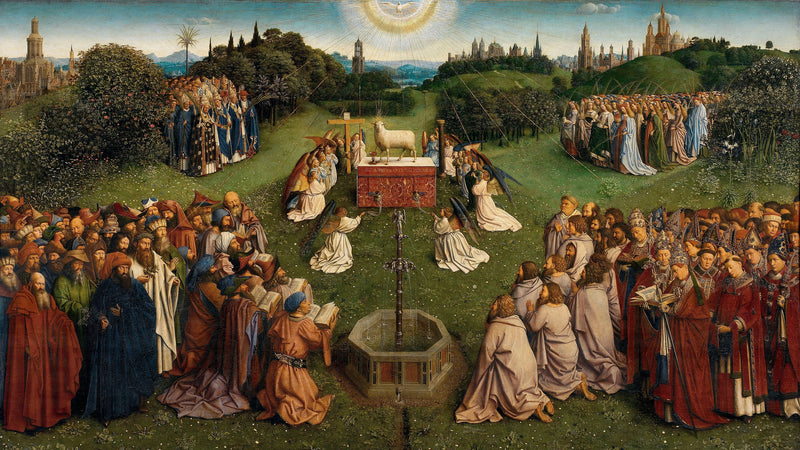 신비한 양 - 위트 반 에이크