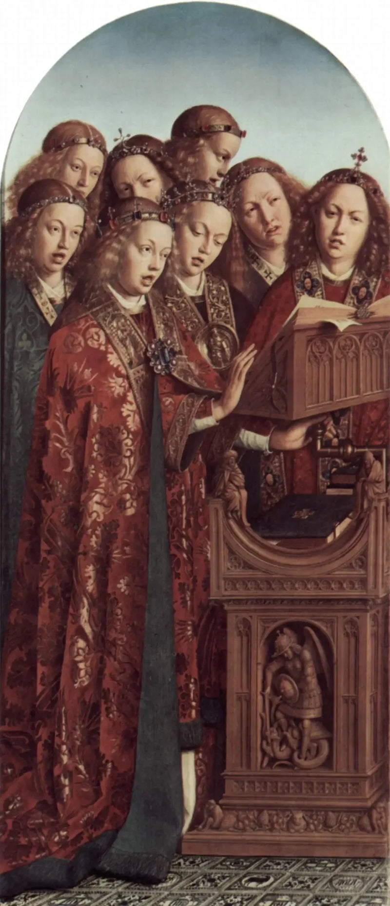 이상한 양 - 얀 반 에이크

Source:
Agneau Mystique - Jan van Eyck