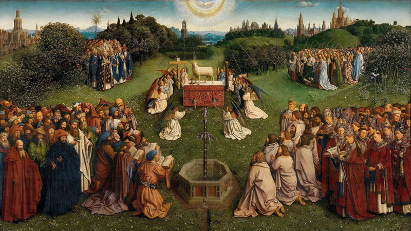 신비한 양 - 얀 반 에이크

Source:
Agneau mystique - Jan van Eyck