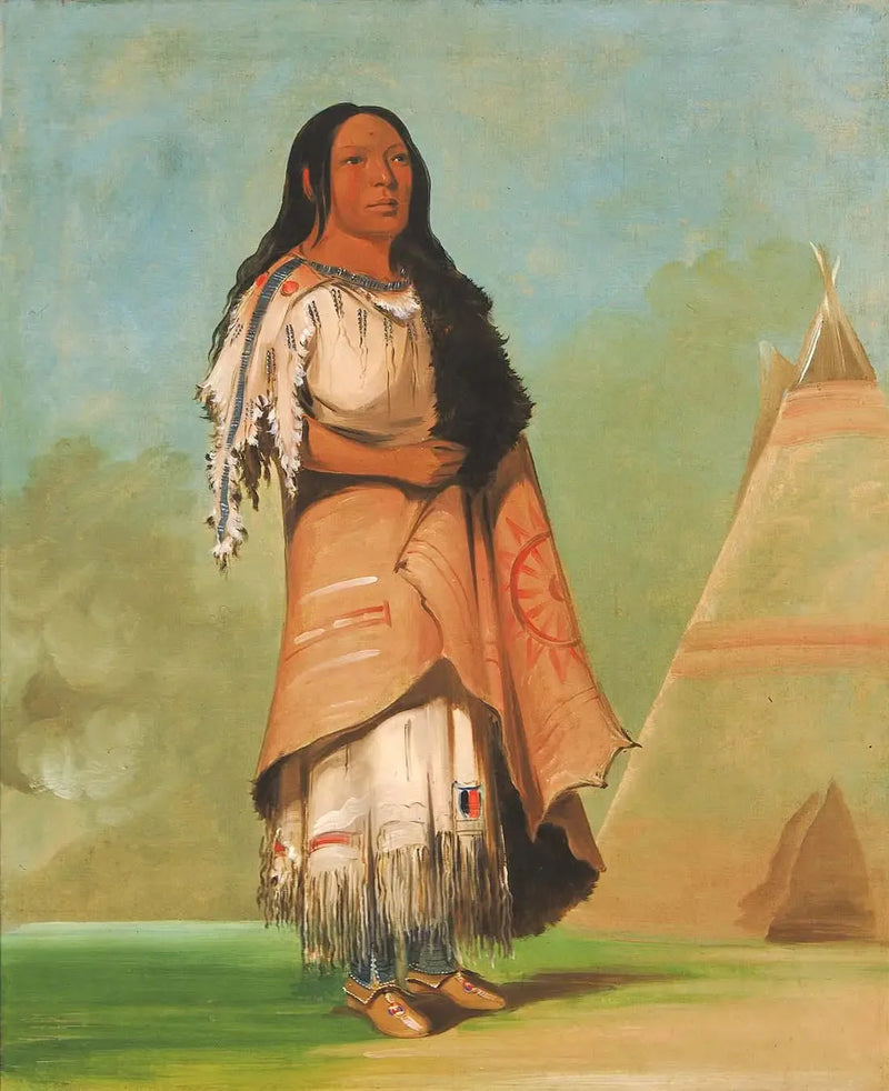 아카이픽스 앙, 많은 때리기를 하는 여성 - 조지 캐틀린

Source:
Ah'-kay-ee-pix-en, la femme qui frappe beaucoup - George Catlin