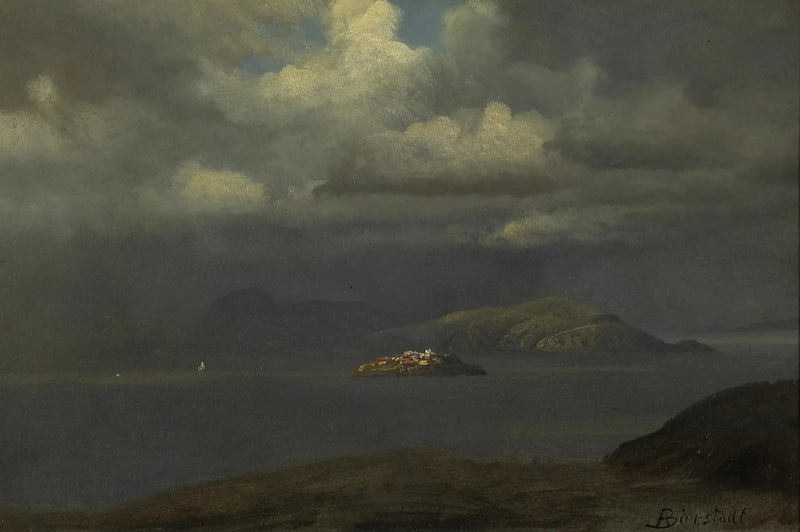 알카트라즈, 샌프란시스코 만 - 알버트 비어슈타트

Source:
Alcatraz, baie de San Francisco - Albert Bierstadt