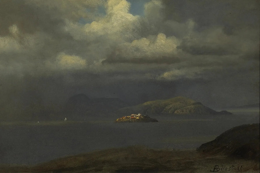 알카트라즈, 샌프란시스코 만 - 알버트 비어슈타트

Source:
Alcatraz, baie de San Francisco - Albert Bierstadt
