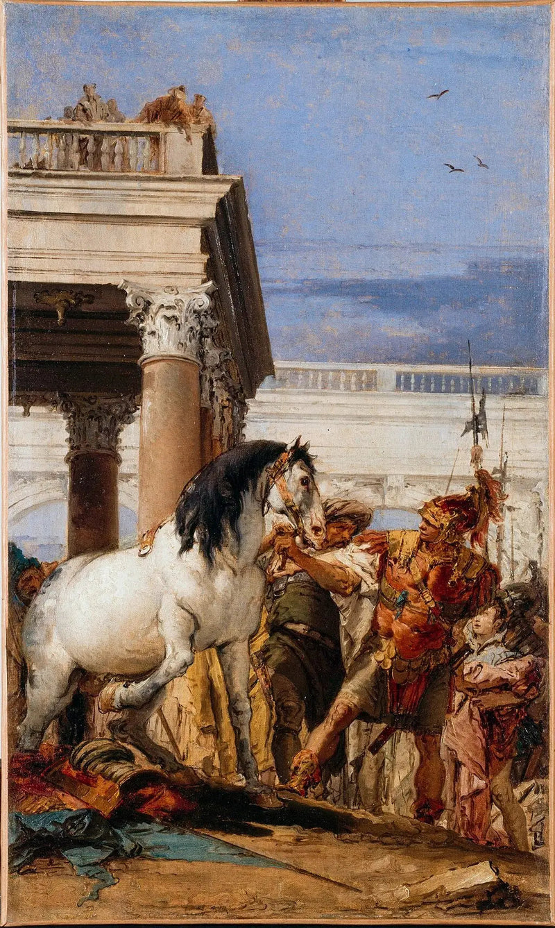 알렉산드르와 부케팔레 - 조반니 바티스타 티에폴로

Source:
Alexandre et Bucéphale - Giovanni Battista Tiepolo
