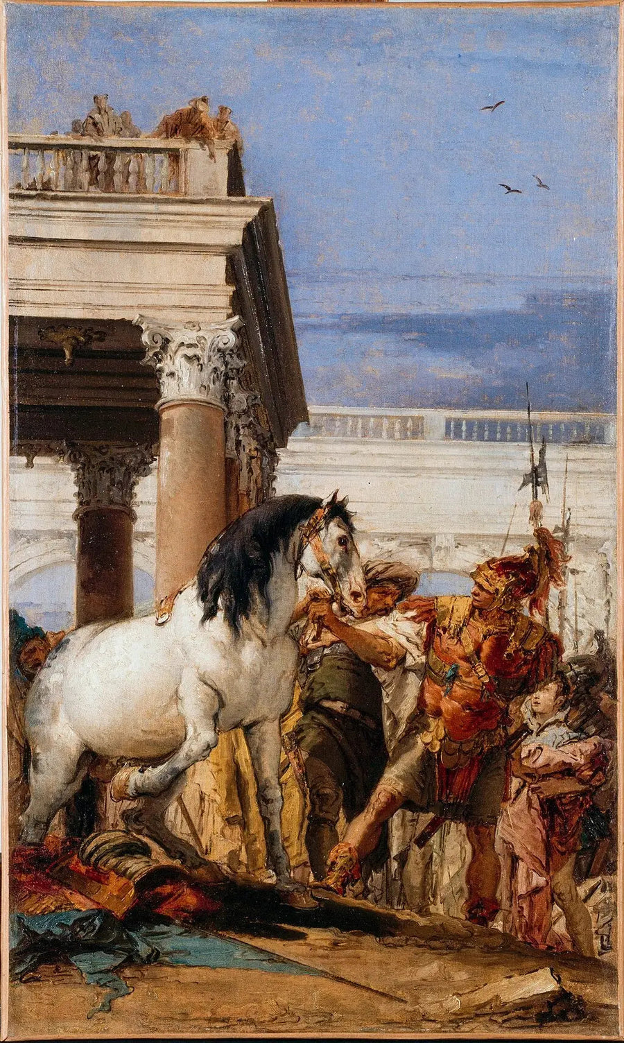 알렉산드르와 부케팔레 - 조반니 바티스타 티에폴로

Source:
Alexandre et Bucéphale - Giovanni Battista Tiepolo