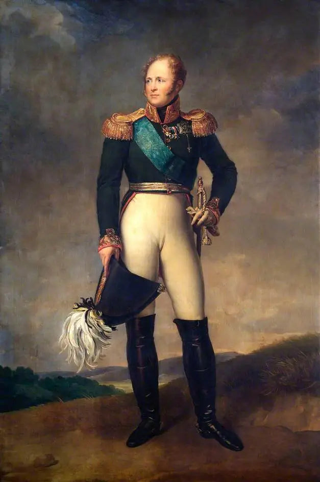 알렉산드르 1세 (1777–1825), 러시아 황제 - 프랑수아 제라르

Source:
Alexandre Ier (1777–1825), empereur de Russie - François Gérard