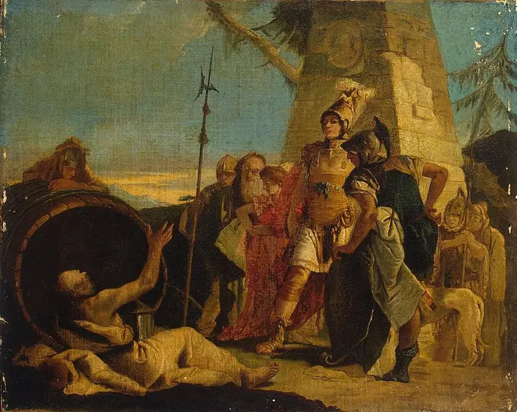 알렉산더 대왕과 디오게네스 - 조반니 바티스타 티에폴로

Source:
Alexandre le Grand et Diogène - Giovanni Battista Tiepolo