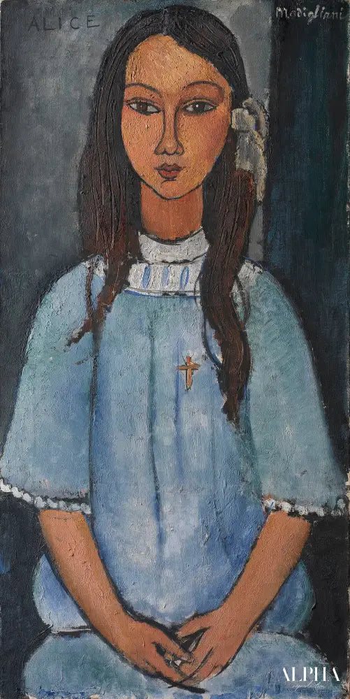 Alice - Amedeo Modigliani - Reproductions de tableaux et peintures haut de gamme