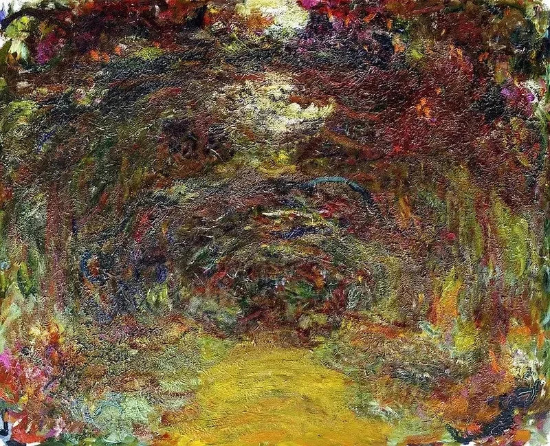 장미길 - Claude Monet