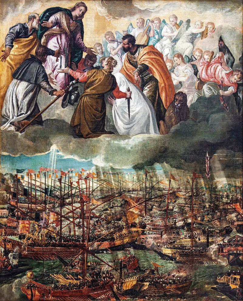 레판테 전투의 우화 - 폴 베로네제

Source:
Allégorie de la bataille de Lépante - Paul Véronèse
