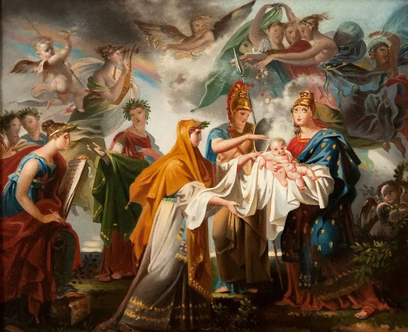 루이 14세의 탄생의 우화 - 찰스 메이니에르

Source:
Allégorie de la naissance de Louis XIV - Charles Meynier