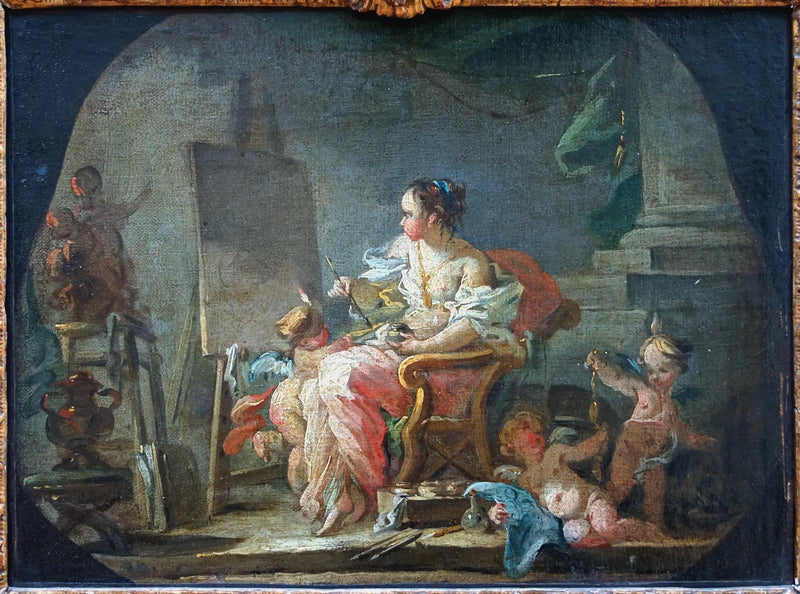 회화의 우화 - 프랑수아 부셰

Source:
Allégorie de la Peinture - François Boucher