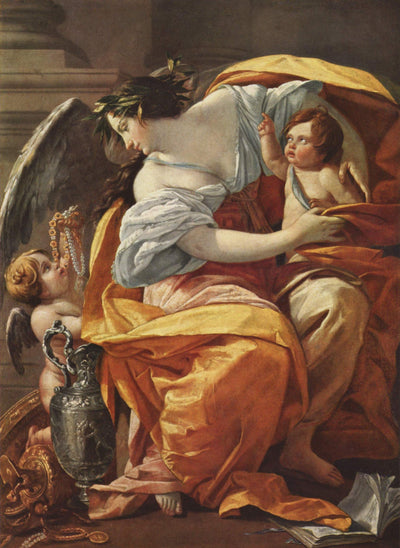 Allégorie de la richesse - Simon Vouet - Alpha Reproduction