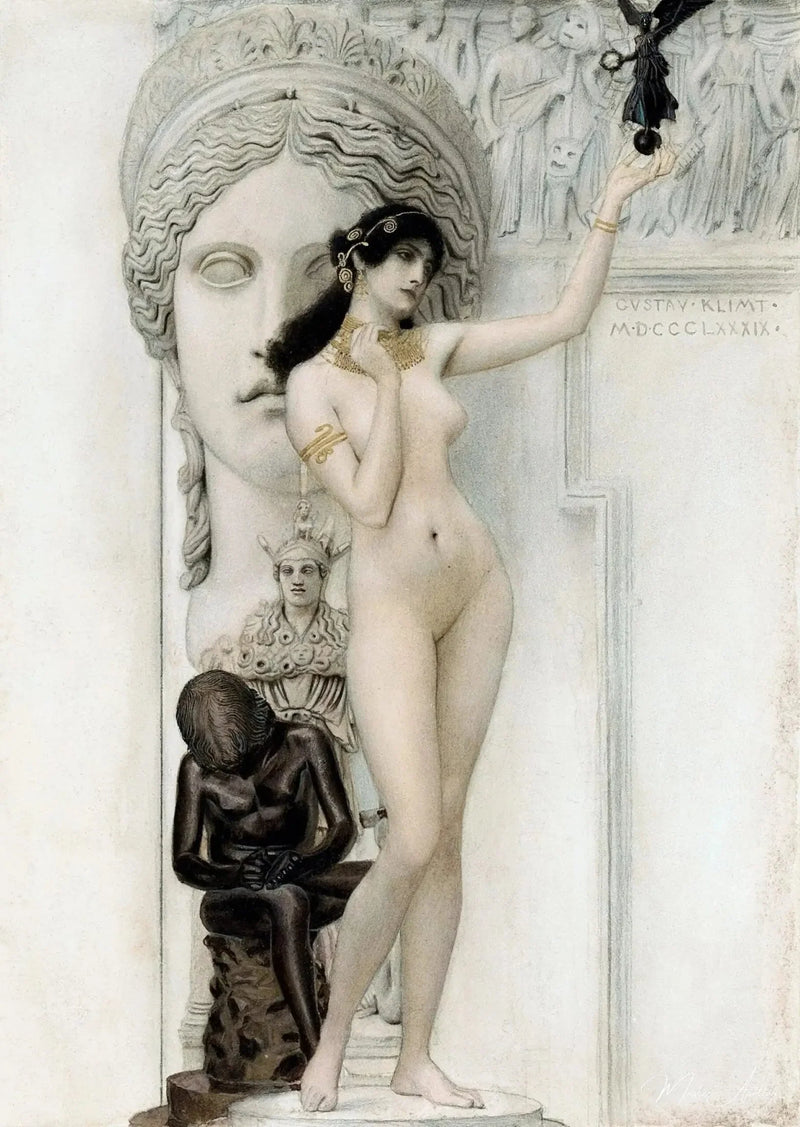 조각의 우화 - Gustav Klimt