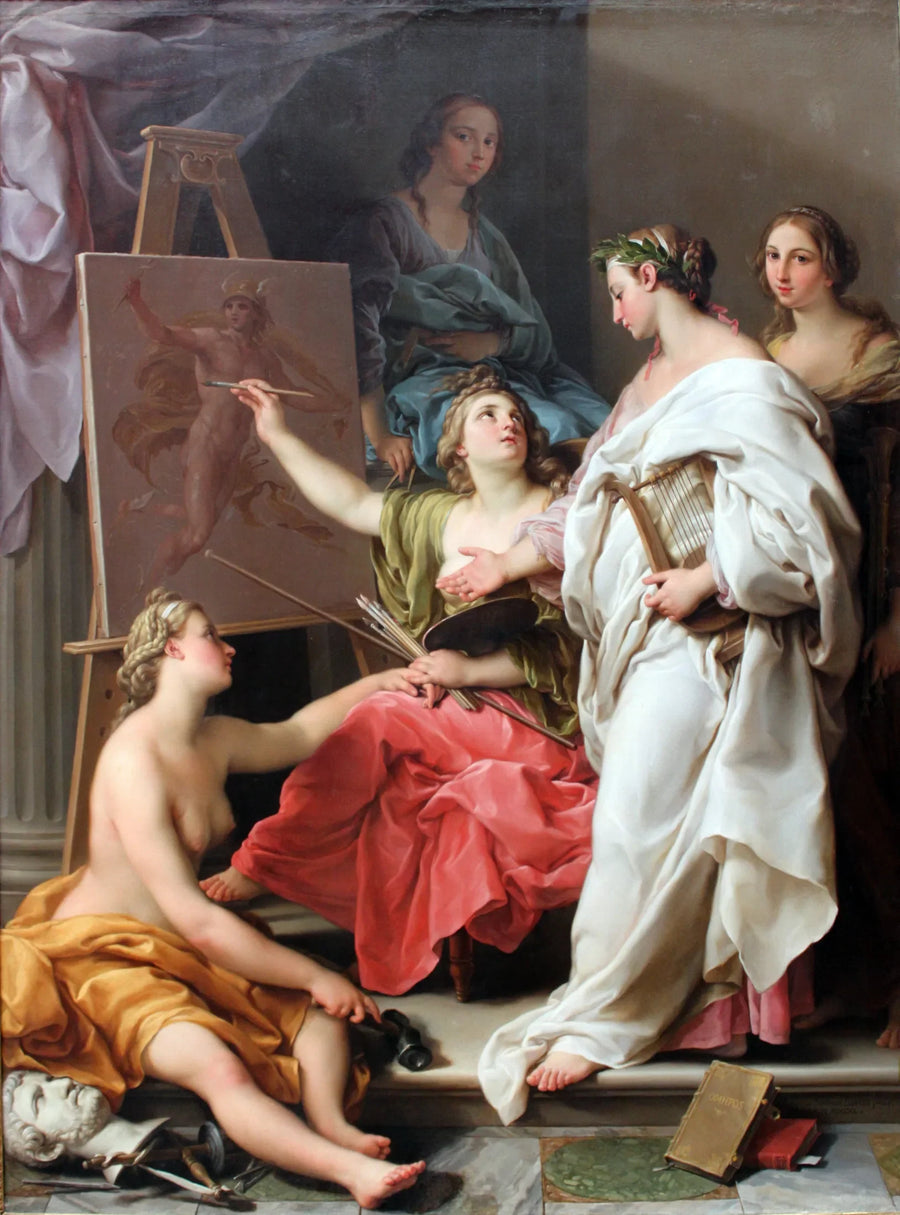 예술의 우화 - Pompeo Batoni