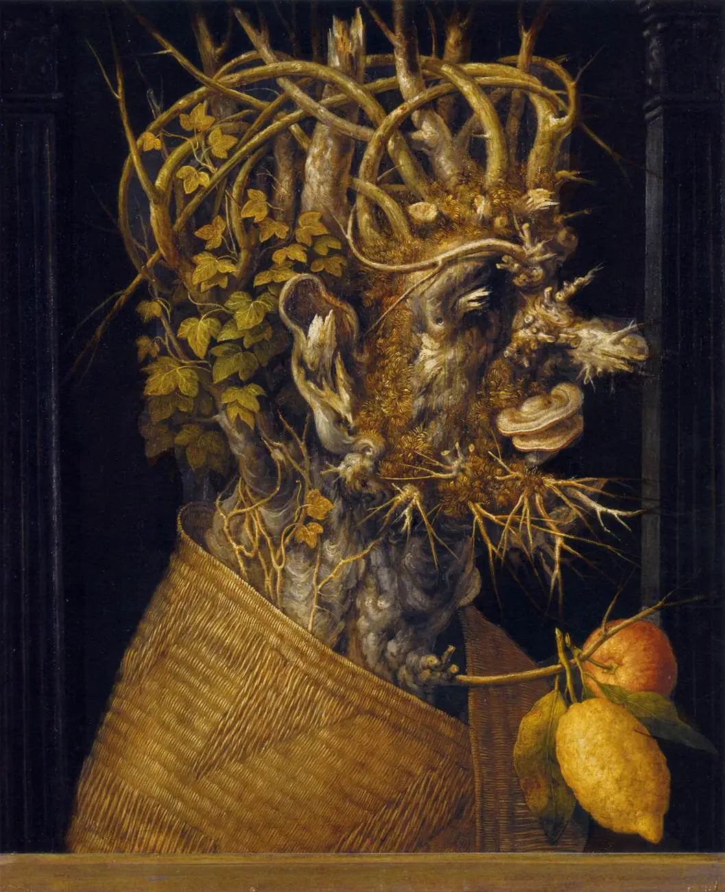 Allegory of Winter - Giuseppe Arcimboldo - Alpha Reproduction