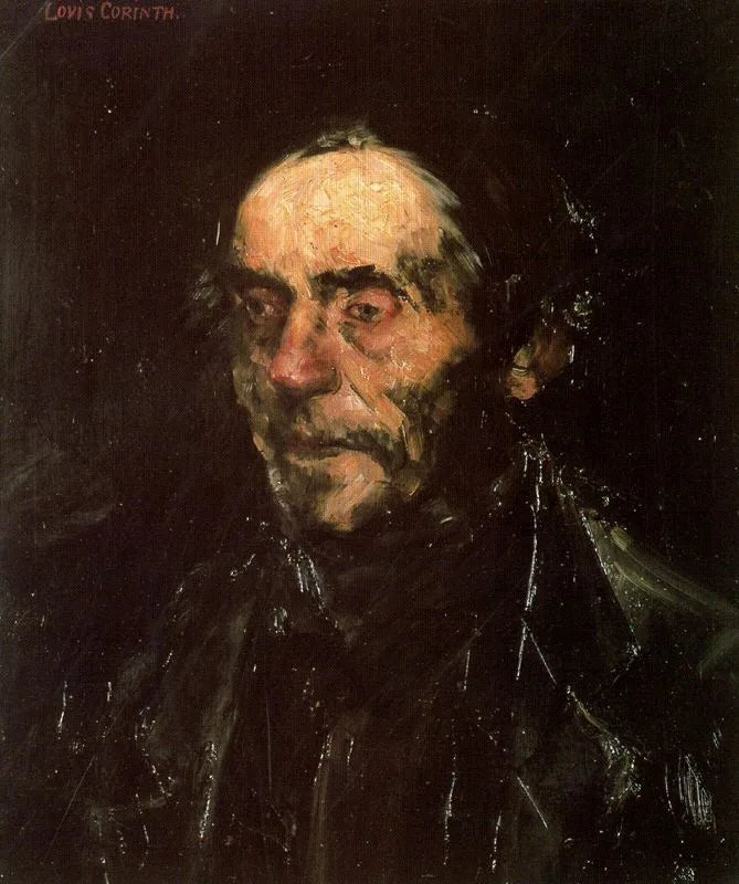 Alter Mann - Lovis Corinth image 1 copie de tableau peinte à la main