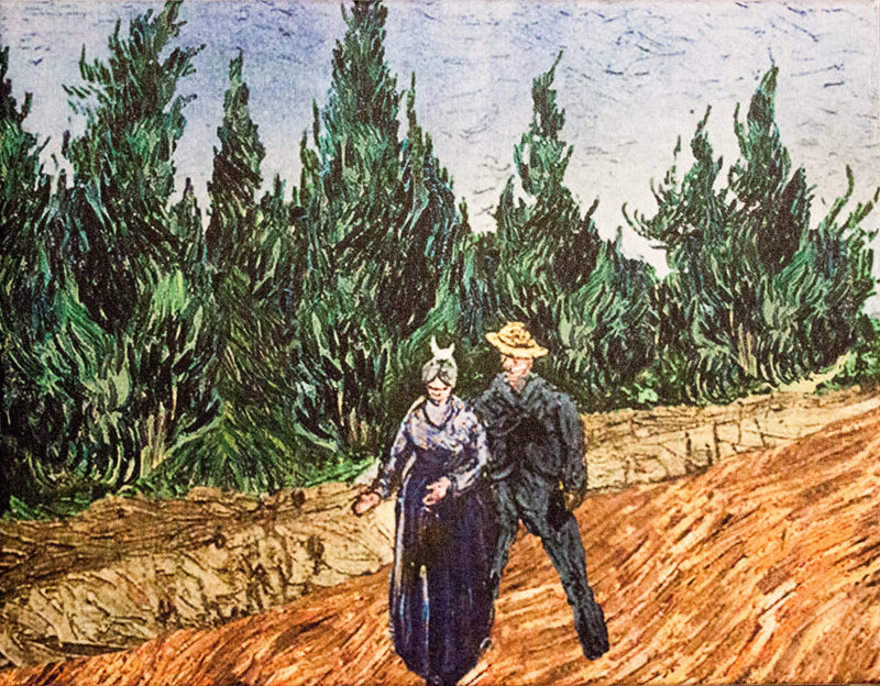 연인들: 시인의 정원 IV - Vincent van Gogh