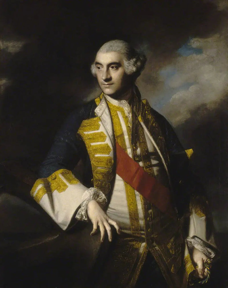 제독 Sir Charles Saunders, 1713-1775경 - Joshua Reynolds