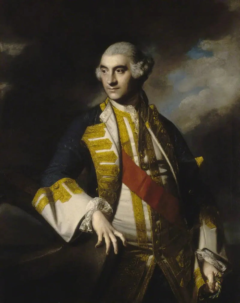 제독 Sir Charles Saunders, 1713-1775경 - Joshua Reynolds