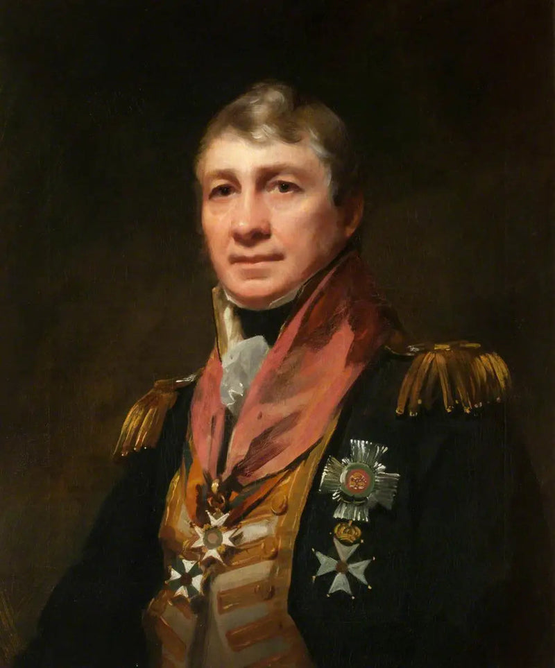 제독 Sir David Milne (1763–1845) - Henry Raeburn