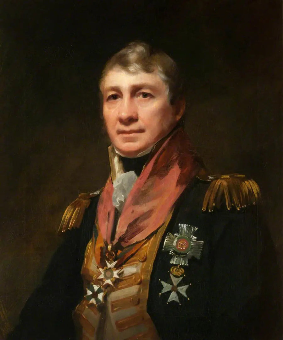 제독 Sir David Milne (1763–1845) - Henry Raeburn