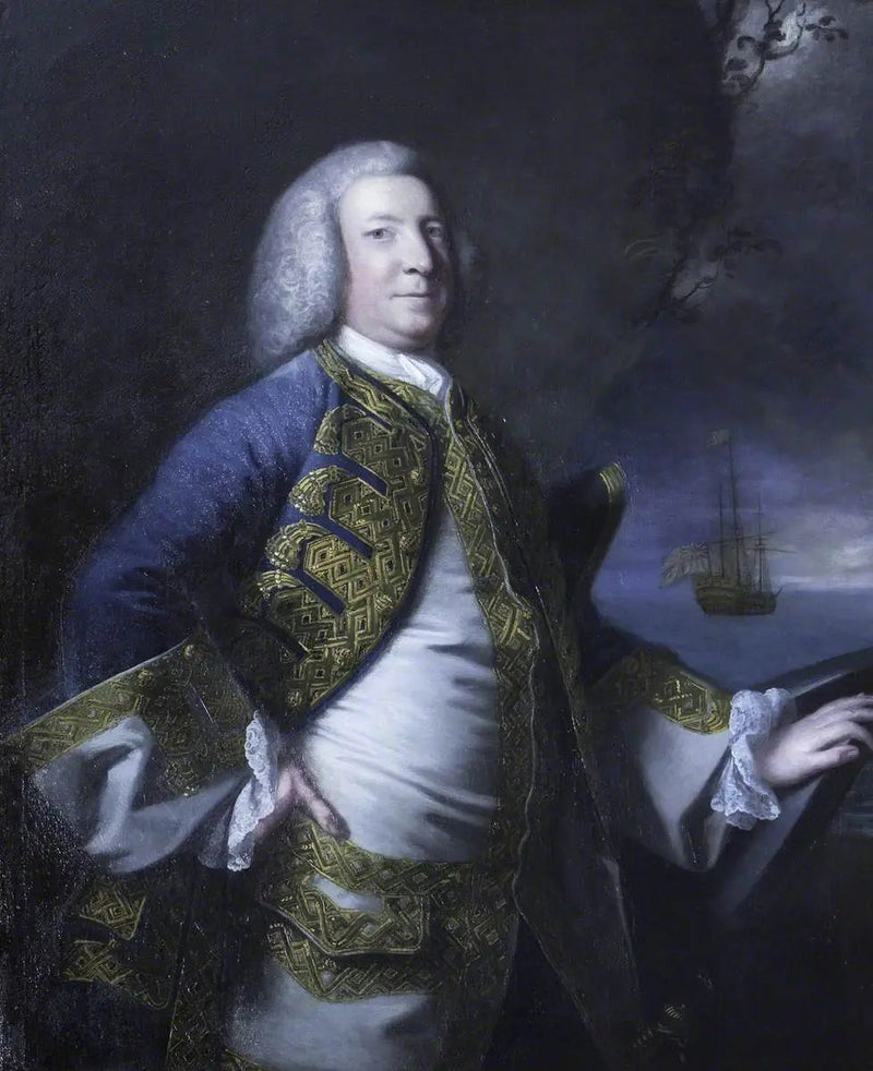 암페럴 Sir George Anson, 소버턴 백작 Anson (1697-1762) - 조슈아 레이놀즈