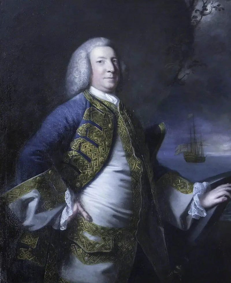 암페럴 Sir George Anson, 소버턴 백작 Anson (1697-1762) - 조슈아 레이놀즈