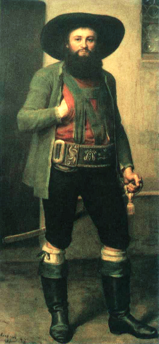 Andreas Hofer - Franz Defregger image 1 reproduction de peinture à l’huile